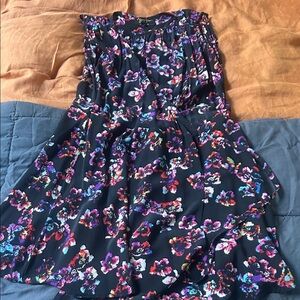 Yumi Kim Navy Floral Mini Dress